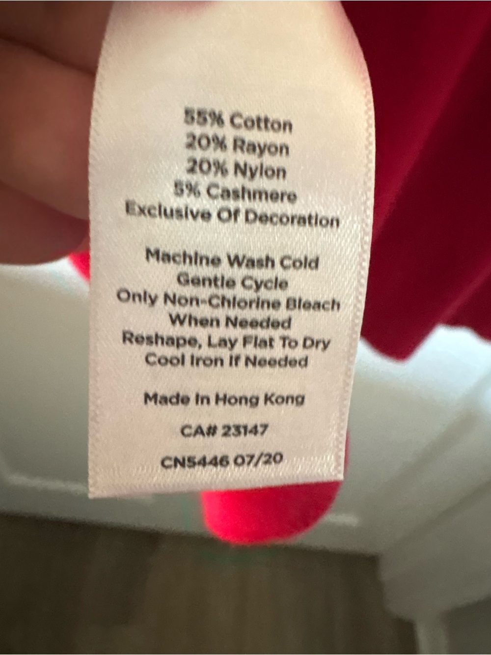 Talbots Supersoft Cotton Cashmere Penguin Crewneck Sweater Red Size 2X - Picture 6 of 8